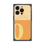 プレミアムパネル with MagSafe［ オリジナル - initial two tone - Q orange ］