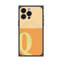 プレミアムパネル with MagSafe［ オリジナル - initial two tone - Q orange ］