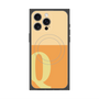 プレミアムパネル with MagSafe［ オリジナル - initial two tone - Q orange ］