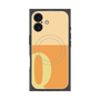 プレミアムパネル with MagSafe［ オリジナル - initial two tone - Q orange ］