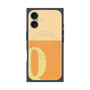プレミアムパネル with MagSafe［ オリジナル - initial two tone - Q orange ］