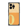 プレミアムパネル with MagSafe［ オリジナル - initial two tone - Q orange ］