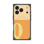 プレミアムパネル with MagSafe［ オリジナル - initial two tone - Q orange ］