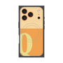 プレミアムパネル with MagSafe［ オリジナル - initial two tone - Q orange ］