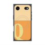 プレミアムパネル with MagSafe［ オリジナル - initial two tone - Q orange ］