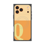 プレミアムパネル with MagSafe［ オリジナル - initial two tone - Q orange ］