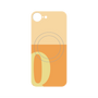 プレミアムパネル with MagSafe［ オリジナル - initial two tone - Q orange ］