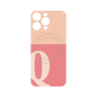 プレミアムパネル with MagSafe［ オリジナル - initial two tone - Q pink ］