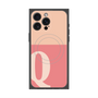 プレミアムパネル with MagSafe［ オリジナル - initial two tone - Q pink ］
