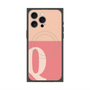 プレミアムパネル with MagSafe［ オリジナル - initial two tone - Q pink ］