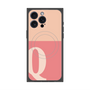 プレミアムパネル with MagSafe［ オリジナル - initial two tone - Q pink ］