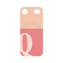 プレミアムパネル with MagSafe［ オリジナル - initial two tone - Q pink ］