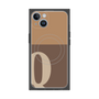 プレミアムパネル with MagSafe［ オリジナル - initial two tone - Q brown ］