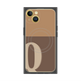プレミアムパネル with MagSafe［ オリジナル - initial two tone - Q brown ］