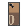 プレミアムパネル with MagSafe［ オリジナル - initial two tone - Q brown ］