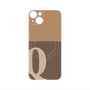プレミアムパネル with MagSafe［ オリジナル - initial two tone - Q brown ］