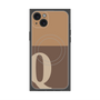 プレミアムパネル with MagSafe［ オリジナル - initial two tone - Q brown ］