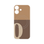 プレミアムパネル with MagSafe［ オリジナル - initial two tone - Q brown ］