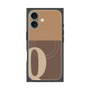 プレミアムパネル with MagSafe［ オリジナル - initial two tone - Q brown ］