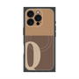 プレミアムパネル with MagSafe［ オリジナル - initial two tone - Q brown ］