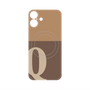 プレミアムパネル with MagSafe［ オリジナル - initial two tone - Q brown ］
