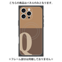 プレミアムパネル with MagSafe［ オリジナル - initial two tone - Q brown ］