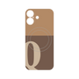 プレミアムパネル with MagSafe［ オリジナル - initial two tone - Q brown ］