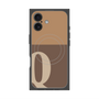 プレミアムパネル with MagSafe［ オリジナル - initial two tone - Q brown ］
