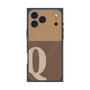 プレミアムパネル with MagSafe［ オリジナル - initial two tone - Q brown ］