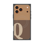 プレミアムパネル with MagSafe［ オリジナル - initial two tone - Q brown ］