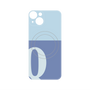 プレミアムパネル with MagSafe［ オリジナル - initial two tone - Q blue ］