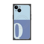 プレミアムパネル with MagSafe［ オリジナル - initial two tone - Q blue ］