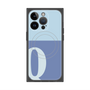 プレミアムパネル with MagSafe［ オリジナル - initial two tone - Q blue ］