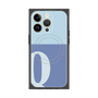 プレミアムパネル with MagSafe［ オリジナル - initial two tone - Q blue ］