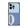 プレミアムパネル with MagSafe［ オリジナル - initial two tone - Q blue ］