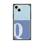 プレミアムパネル with MagSafe［ オリジナル - initial two tone - Q blue ］