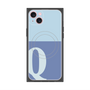 プレミアムパネル with MagSafe［ オリジナル - initial two tone - Q blue ］