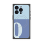プレミアムパネル with MagSafe［ オリジナル - initial two tone - Q blue ］