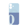 プレミアムパネル with MagSafe［ オリジナル - initial two tone - Q blue ］