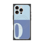 プレミアムパネル with MagSafe［ オリジナル - initial two tone - Q blue ］