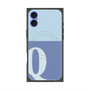 プレミアムパネル with MagSafe［ オリジナル - initial two tone - Q blue ］