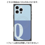 プレミアムパネル with MagSafe［ オリジナル - initial two tone - Q blue ］