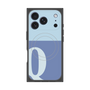 プレミアムパネル with MagSafe［ オリジナル - initial two tone - Q blue ］