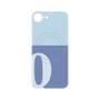 プレミアムパネル with MagSafe［ オリジナル - initial two tone - Q blue ］