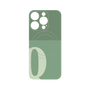 プレミアムパネル with MagSafe［ オリジナル - initial two tone - Q green ］