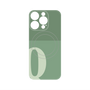 プレミアムパネル with MagSafe［ オリジナル - initial two tone - Q green ］