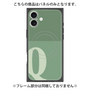 プレミアムパネル with MagSafe［ オリジナル - initial two tone - Q green ］