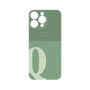 プレミアムパネル with MagSafe［ オリジナル - initial two tone - Q green ］