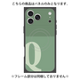 プレミアムパネル with MagSafe［ オリジナル - initial two tone - Q green ］