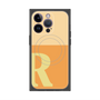 プレミアムパネル with MagSafe［ オリジナル - initial two tone - R orange ］